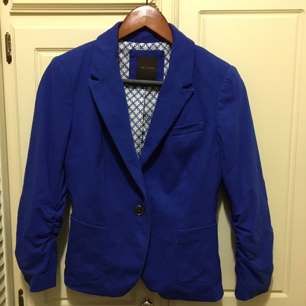 The Limited Royal Blue Blazer